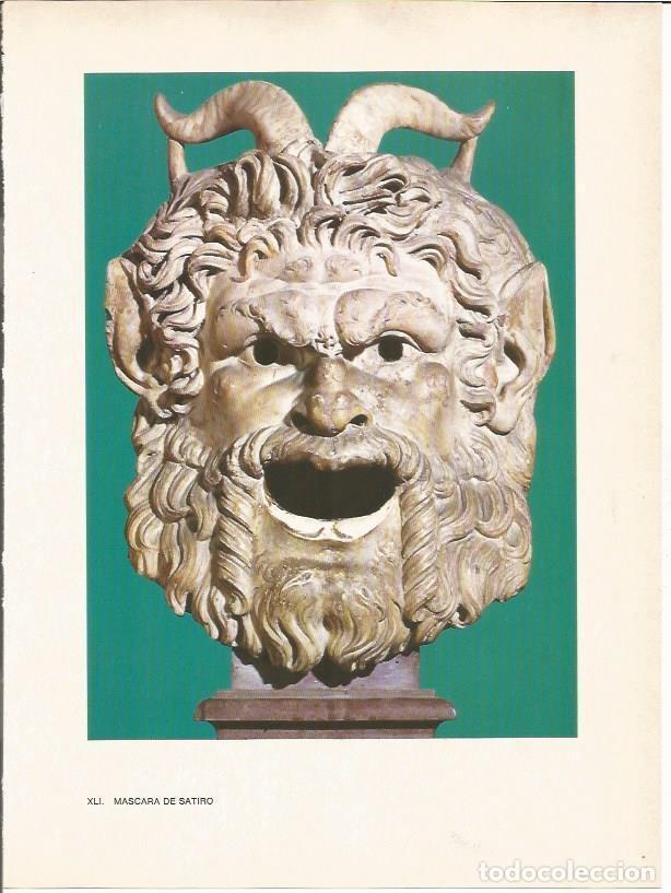 Postkarten: LAMINA 27490: Mascara de satiro - Raymonde de Gans