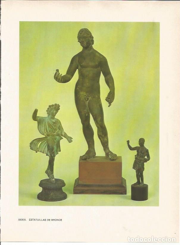 Postcards: LAMINA 27482: Estatuillas de bronce de la antigua Roma - Raymonde de Gans