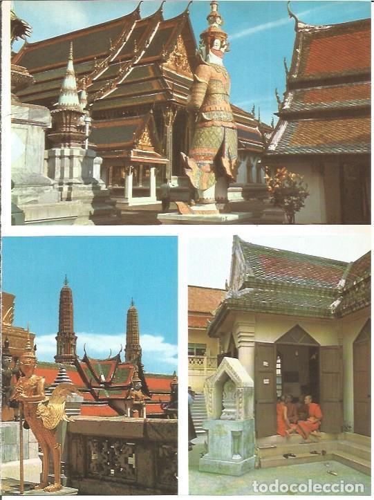 Postkarten: LAMINA V01752: Vistas varias templos en Thailandia - VVAA