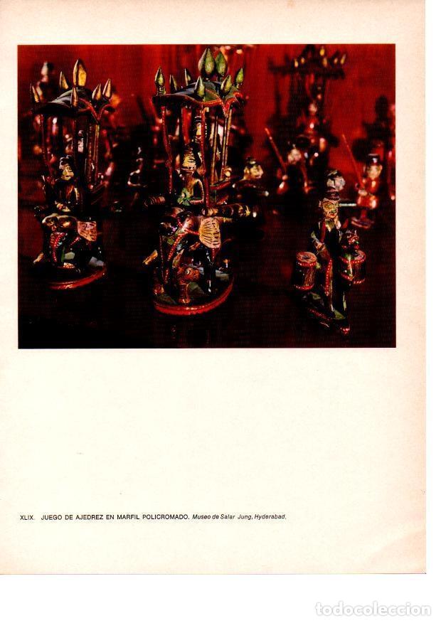 Postales: LAMINA 28063: Juego de ajedrez, India - Raymonde de Gans