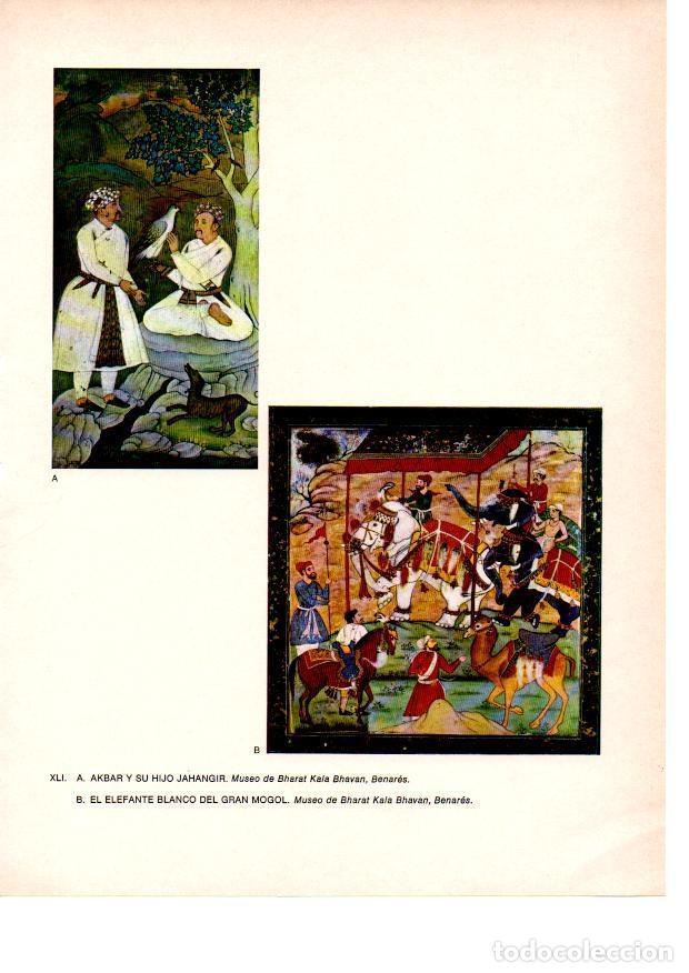 Postais: LAMINA 28055: Miniaturas de Benares - Raymonde de Gans