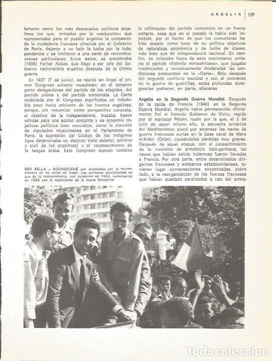 Postkarten: LAMINA V01598: Ben Bella y Boumediene en las calles de Argel - VVAA