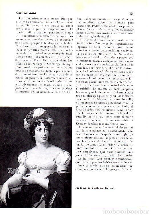 Postkarten: LAMINA 28265: Madame de Stael, por Gerard - Josep Pijoan