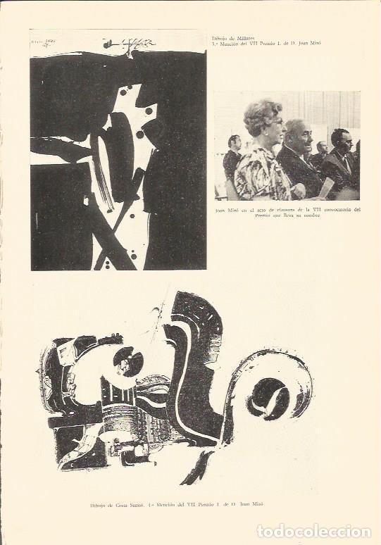 Postales: LAMINA V01944: Clausura del VII Premio Joan Miro - VVAA