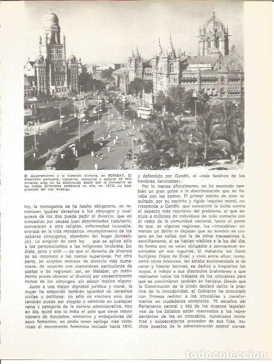 Postkarten: LAMINA V01780: Vistas Ayuntamiento y Estacion Victoria en Bombay - VVAA