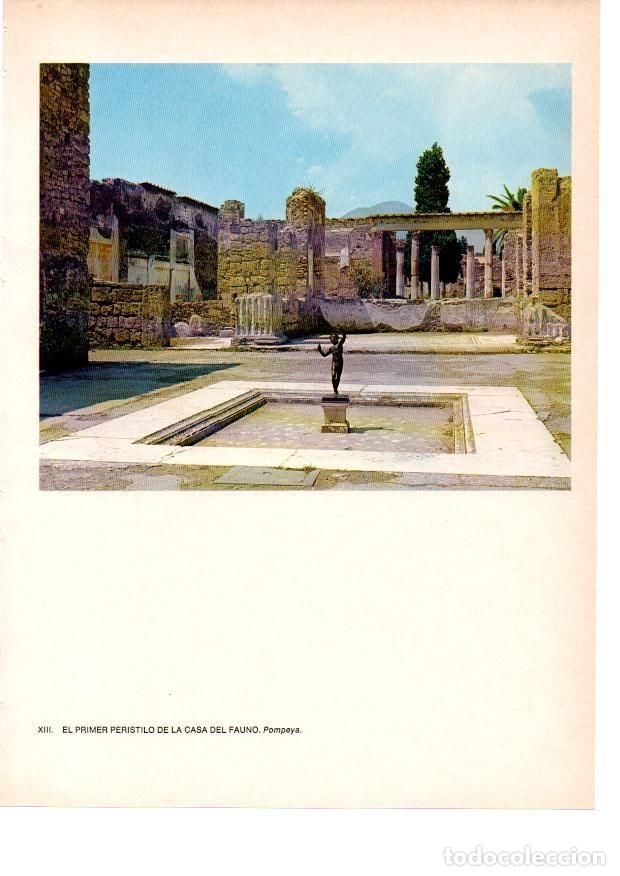Cartoline: LAMINA 27802: Peristilo de la Casa de Fauno, Pompeya - Raymonde de Gans