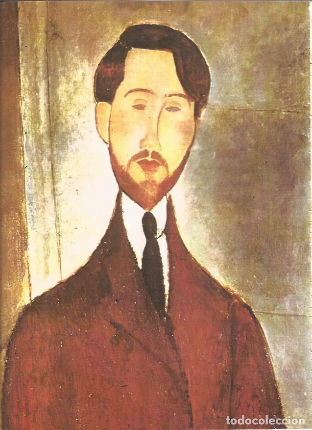 Postkarten: LAMINA V01320: Retrato de Lepold Zborowski por Amedeo Modigliani - VVAA