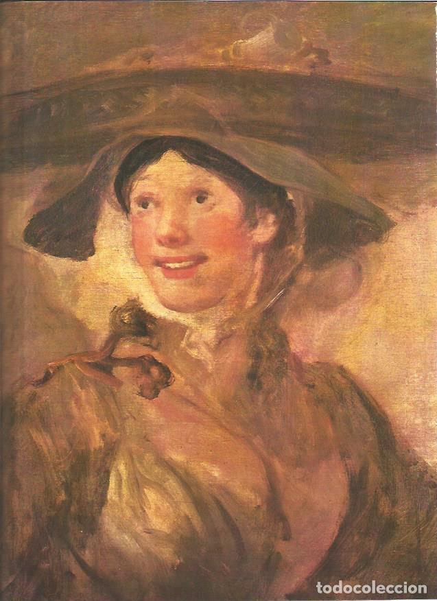 Postales: LAMINA V01297: Muchacha vendedora de camarones por William Hogarth - VVAA