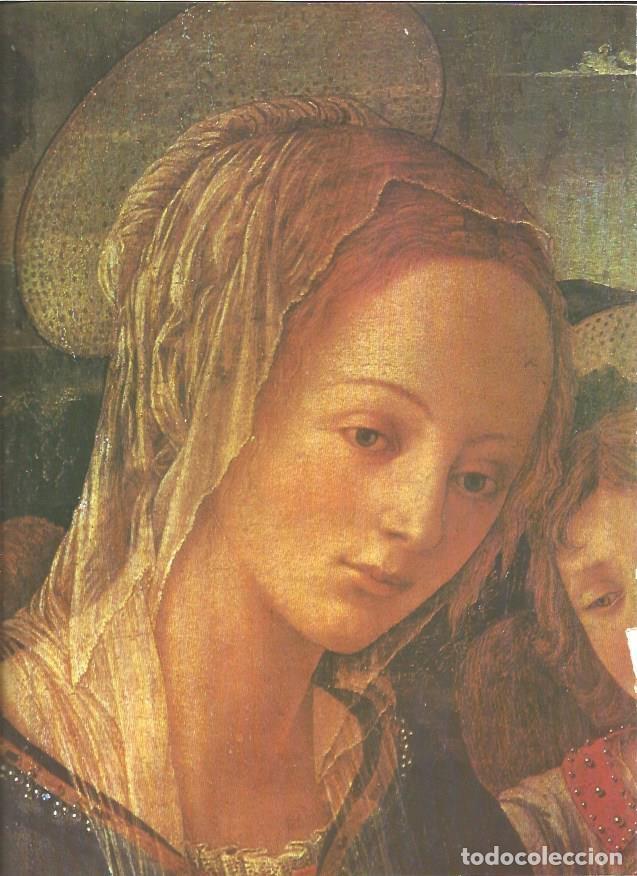 Postales: LAMINA V01261: Rostro de la Virgen por Filippo Lippi - VVAA