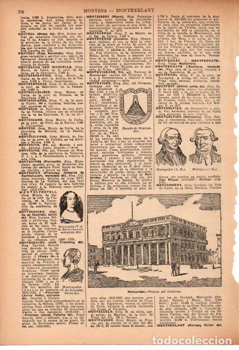 Postcards: LAMINA 39136: Palacio del Gobierno de Montevideo, Uruguay - VVAA