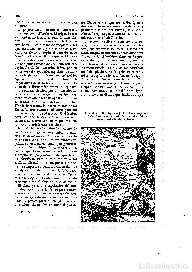 Postais: LAMINA 28121: La vision de San Ignacio en el Cardoner, Manresa - Josep Pijoan