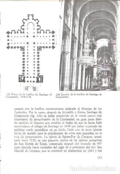 Postales: LAMINA V02594: Planta e interior de la basilica de Santiago de Compostela - John Beckwith