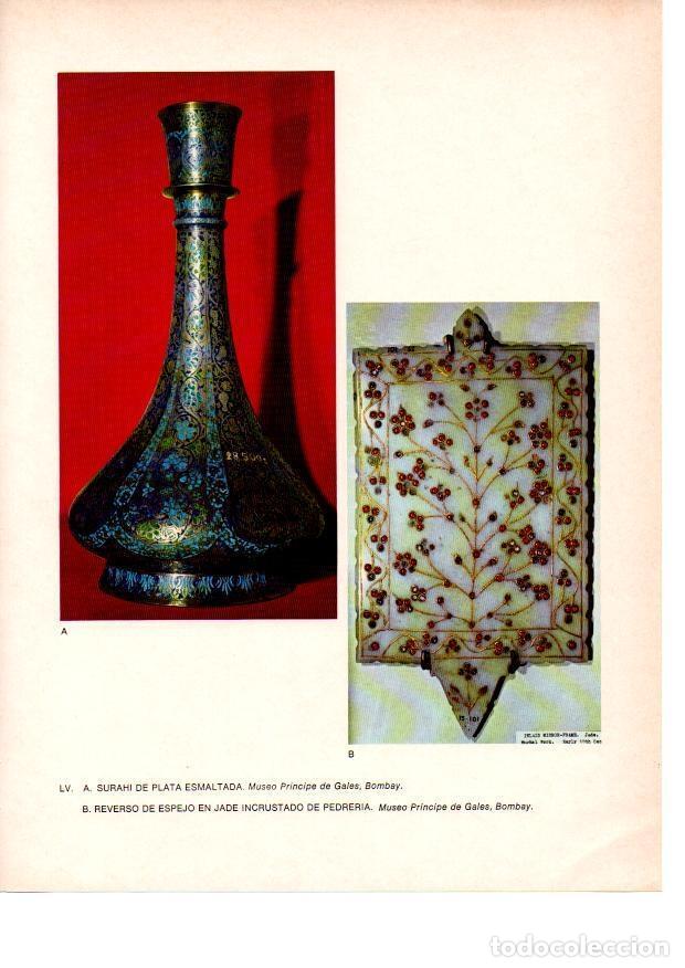 Postkarten: LAMINA 28069: Surahi y espejo de jade, India - Raymonde de Gans