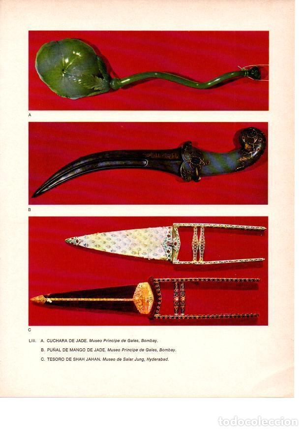 Postkarten: LAMINA 28067: Piezas de jade y Tesoro de Shah Jahan - Raymonde de Gans