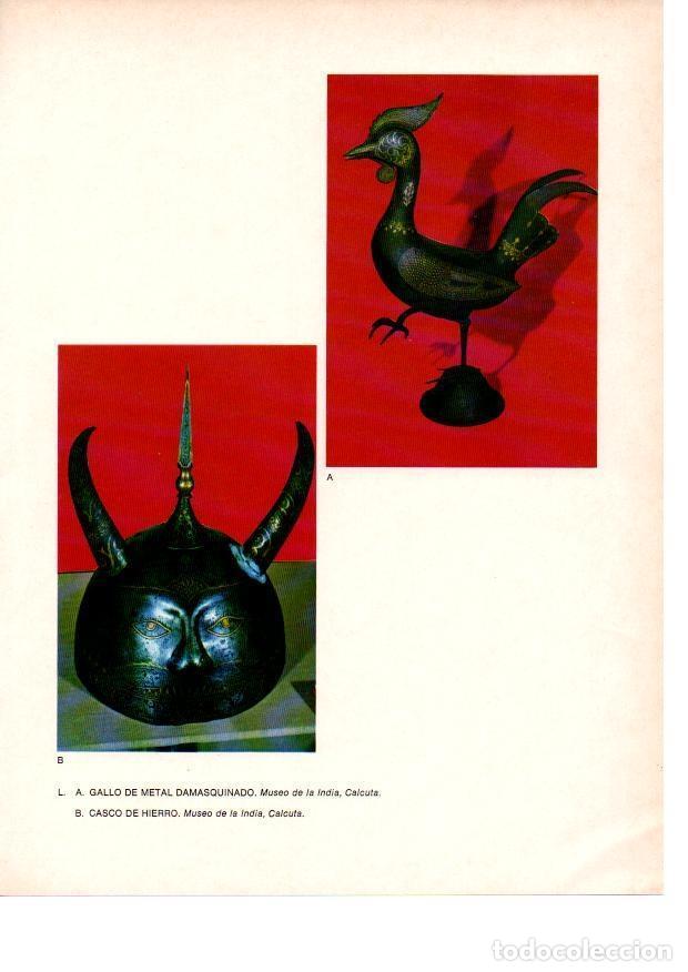Postcards: LAMINA 28064: Casco y Gallo, de Calcuta - Raymonde de Gans