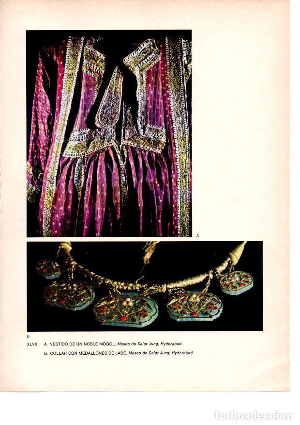 Postcards: LAMINA 28062: Vestido de noble Mogol y collar de jade - Raymonde de Gans