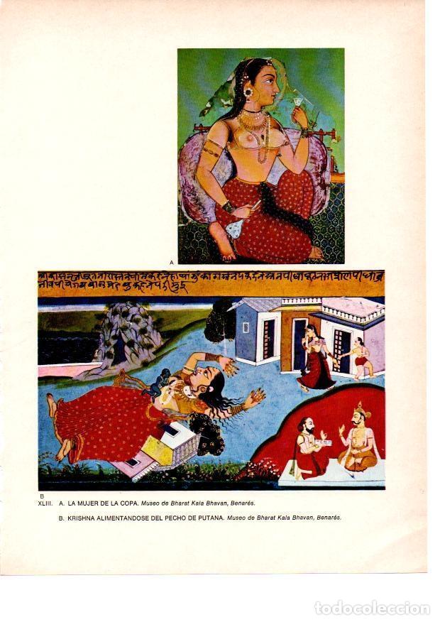 Postcards: LAMINA 28057: Pinturas de Benares - Raymonde de Gans