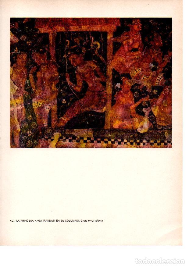 Cartoline: LAMINA 28054: Gruta numero 2, Ajanta, India - Raymonde de Gans