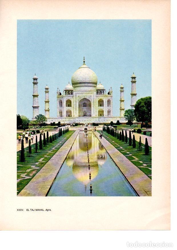 Postcards: LAMINA 28049: El Taj Majal, Agra - Raymonde de Gans