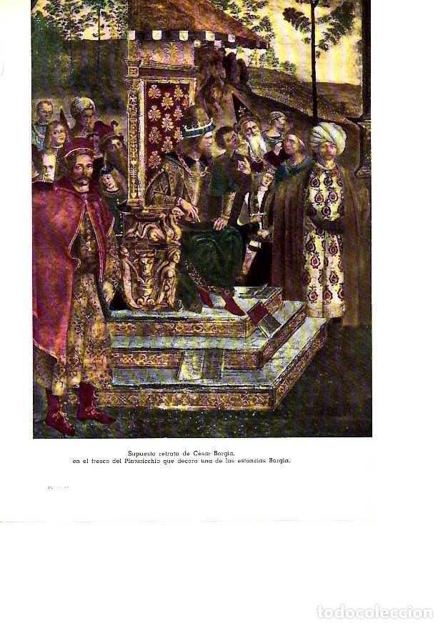 Postcards: LAMINA 28085: Supuesto retrato de Cesar Borgia - Josep Pijoan