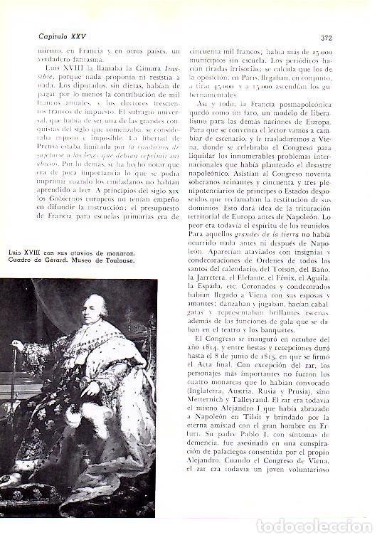 Postais: LAMINA 28237: Luis XVIII, por Gerard - Josep Pijoan