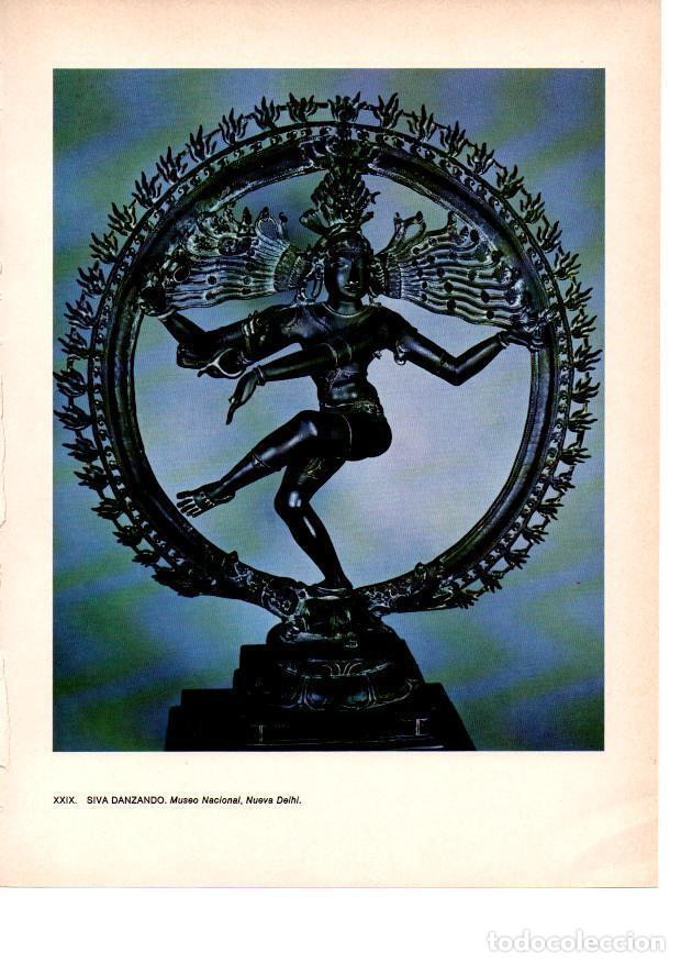 Postais: LAMINA 28043: Siva danzando - Raymonde de Gans