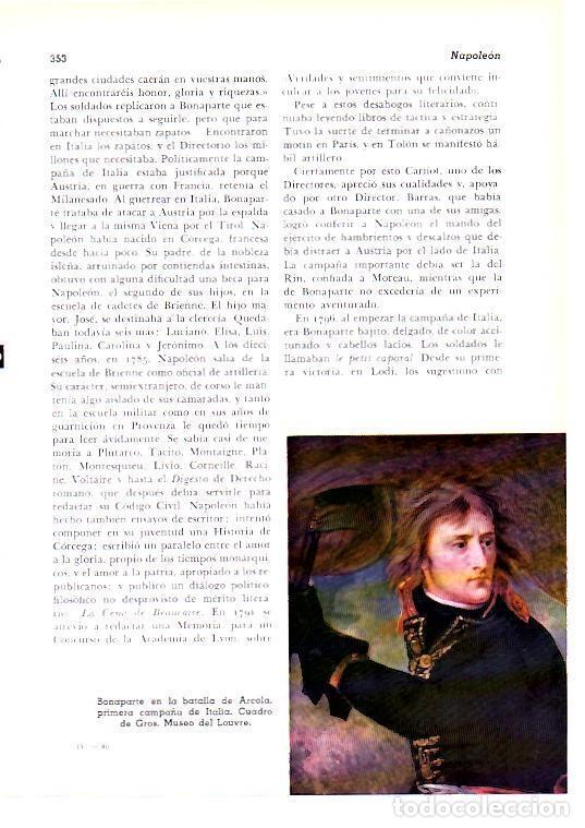 Postcards: LAMINA 28228: Bonaparte en la batalla de Arcola - Josep Pijoan