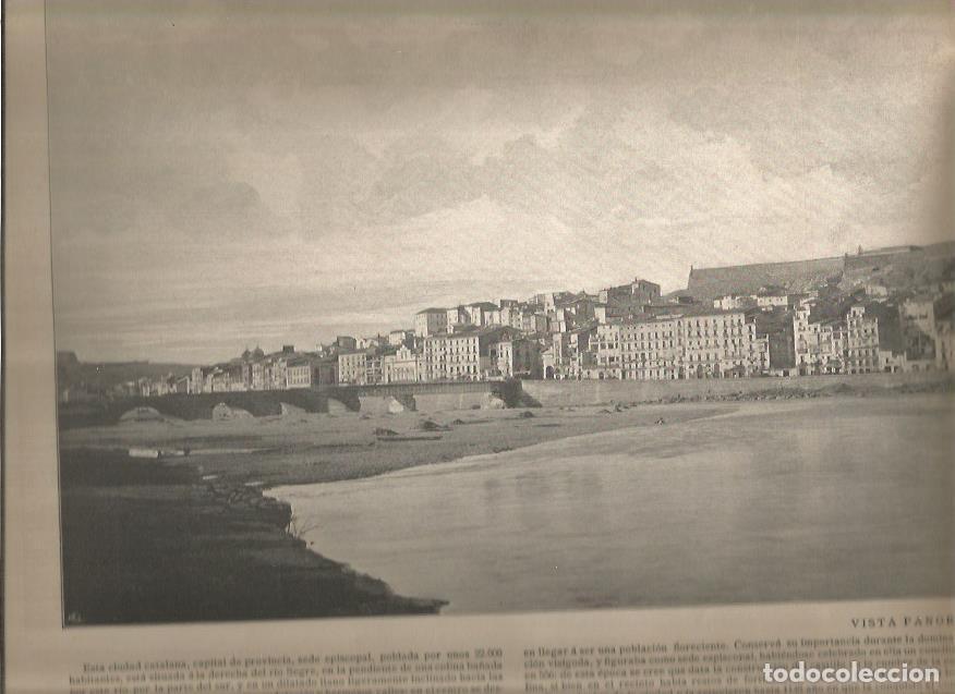 Postales: LAMINA V02856: Vistas de Lleida - Varios