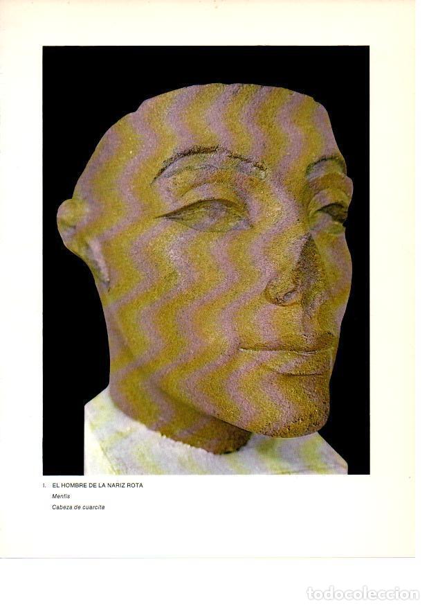 Postkarten: LAMINA 27903: El hombre de la nariz rota, de Menfis, Egipto - Raymonde de Gans