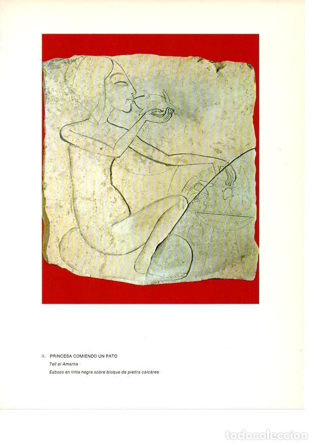 Postkarten: LAMINA 27904: Princesa comiendo un pato, Egipto - Raymonde de Gans