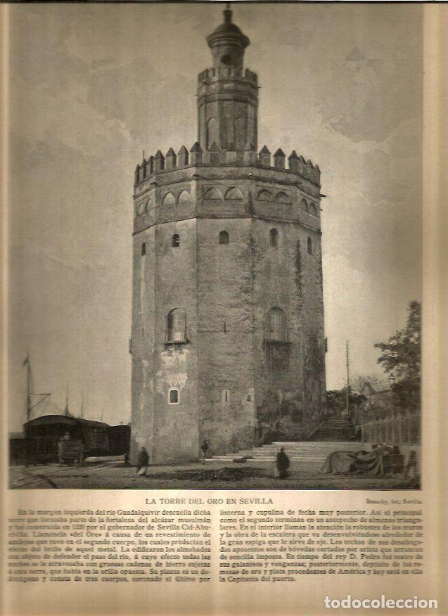 Postkarten: LAMINA V02783: Torre del Oro, Sevilla - Varios