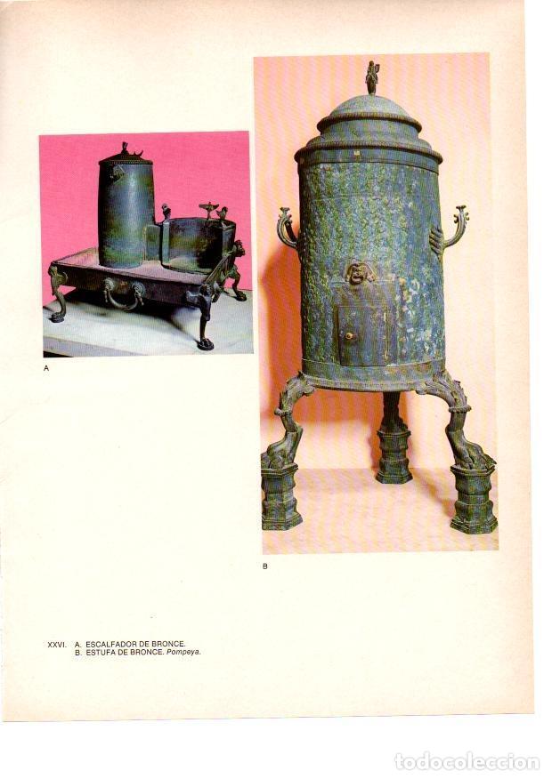 Postales: LAMINA 27815: Estufas de Pompeya - Raymonde de Gans