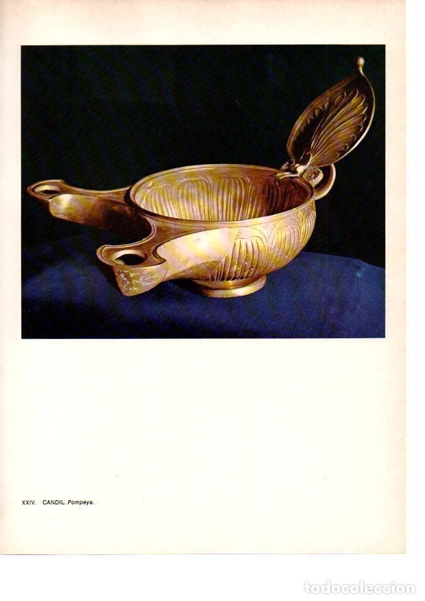 Postkarten: LAMINA 27813: Pompeya. Candil - Raymonde de Gans