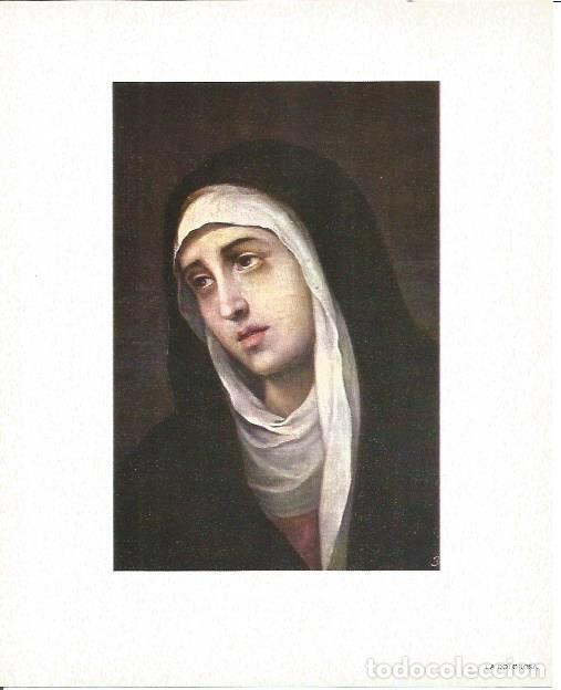Postcards: LAMINA V02124: La Dolorosa por Murillo - Varios