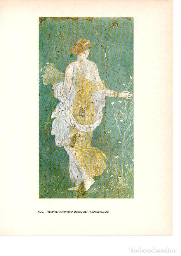 Postcards: LAMINA 27833: Primavera. Pintura de Pompeya - Raymonde de Gans