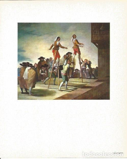 Postkarten: LAMINA V02106: Los zancos por Goya - Varios