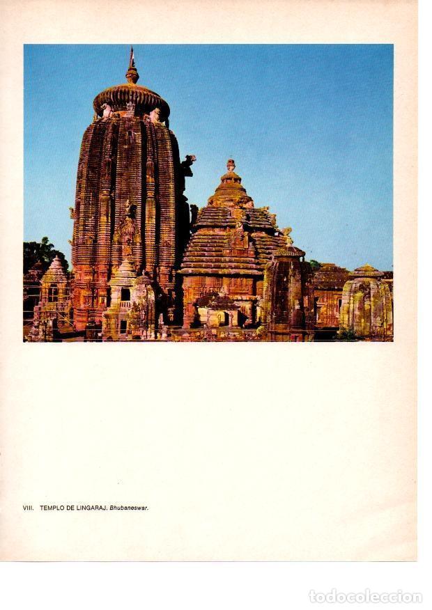 Postcards: LAMINA 28022: Templo de Lingaraj, Bhubaneswar - Raymonde de Gans