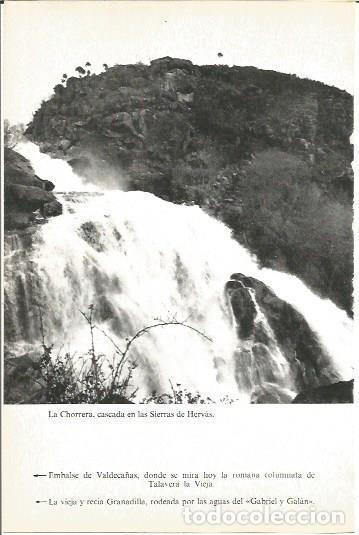 Postkarten: LAMINA V02021: Caceres. La Chorrera, cascada en las Sierras de Hervas - M. Mu&ntilde;oz de San Pedro, Conde