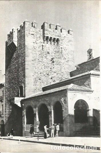 Postkarten: LAMINA V02030: Caceres. Torre de Bujaco - M. Mu&ntilde;oz de San Pedro, Conde de Canilleros