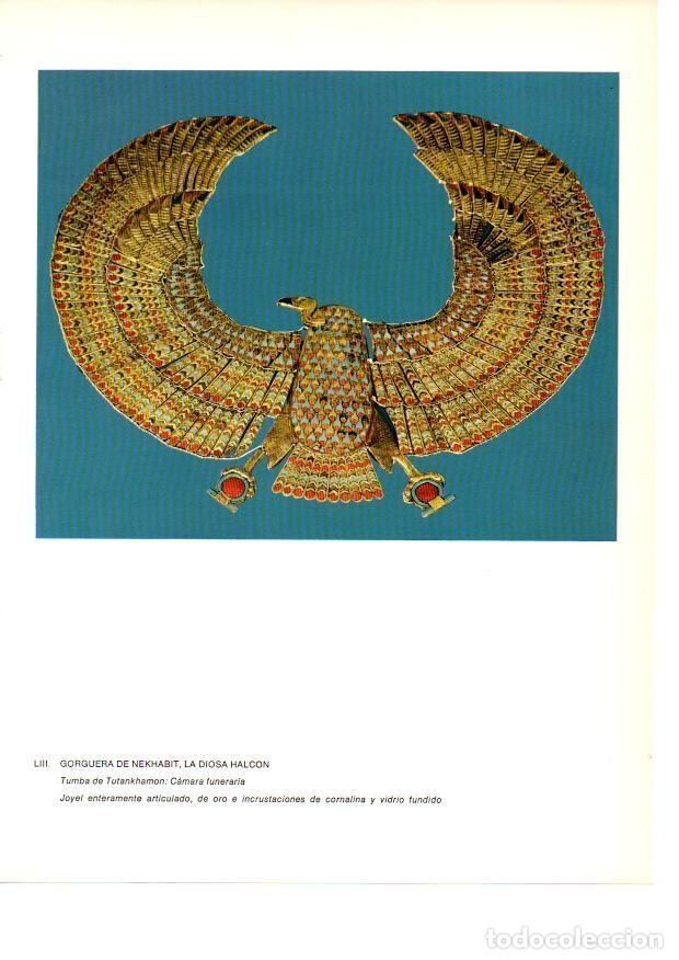 Postkarten: LAMINA 27955: Gorguera de Nekhabit. Tumba de Tutankhamon - Raymonde de Gans