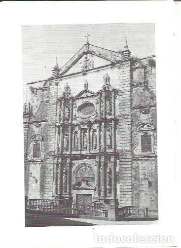 Postales: LAMINA V02328: Fachada iglesia de San Martin en Santiago de Compostela - G. Fuertes Dominguez