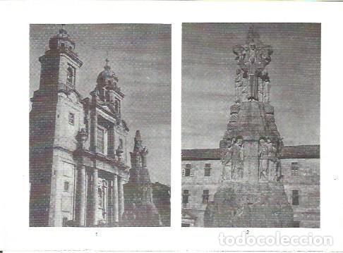 Postales: LAMINA V02333: Convento de San Francisco en Santiago de Compostela - G. Fuertes Dominguez