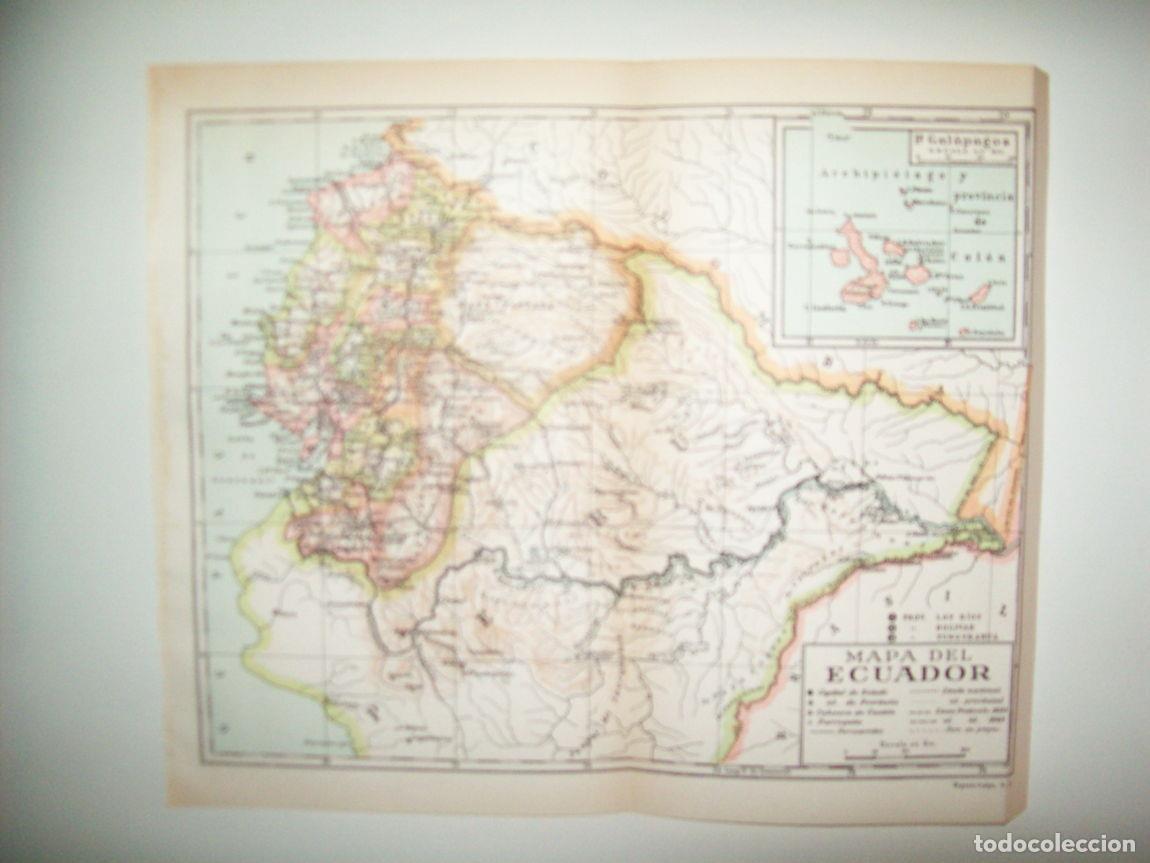 Postkarten: LAMINA 39083: Mapa de Ecuador - VVAA