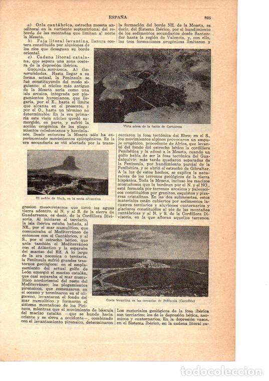 Postales: LAMINA 38999: Bahia de Cartagena y costas de Pe&ntilde;iscola - VVAA