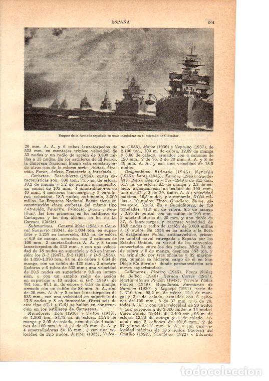 Postais: LAMINA 39029: Buques de la Armada en maniobras en Gibraltar - VVAA