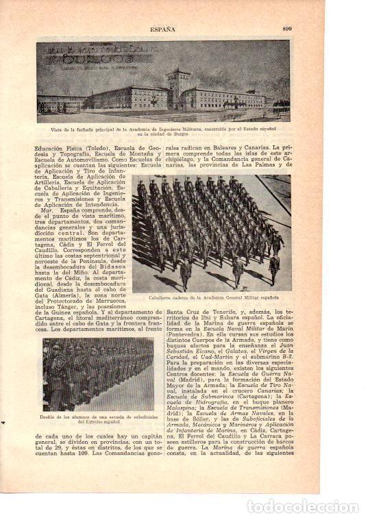 Postcards: LAMINA 39028: Academia de Ingenieros Militares, Burgos - VVAA