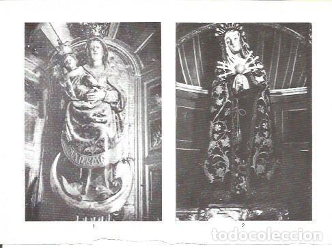 Postales: LAMINA V02309: Catedral de Santiago. Escultura de la Concepcion por Cornelis de Holanda y La Soledad