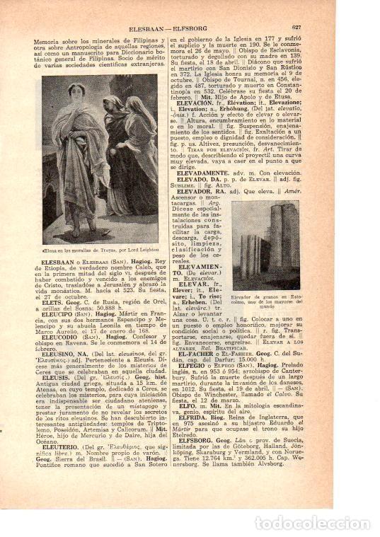 Postkarten: LAMINA 38980: Elena en las murallas de Troya, por Lord Leighton - VVAA