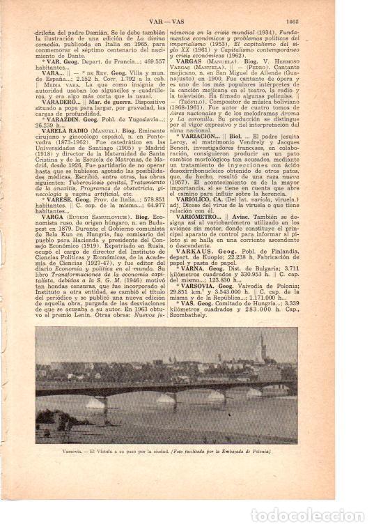 Postais: LAMINA 38885: El Vistula a su paso por Varsovia, Polonia - VVAA