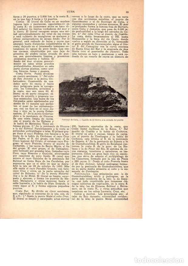 Postales: LAMINA 38911: Castillo de El Morro, Santiago de Cuba - VVAA